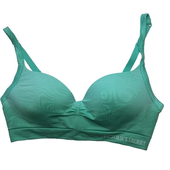 Victorias Secret Perfect Comfort Bra 34B Mint Green - Picture 1 of 5